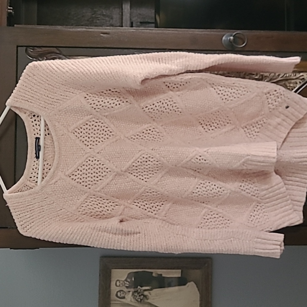 Pale pink sweater